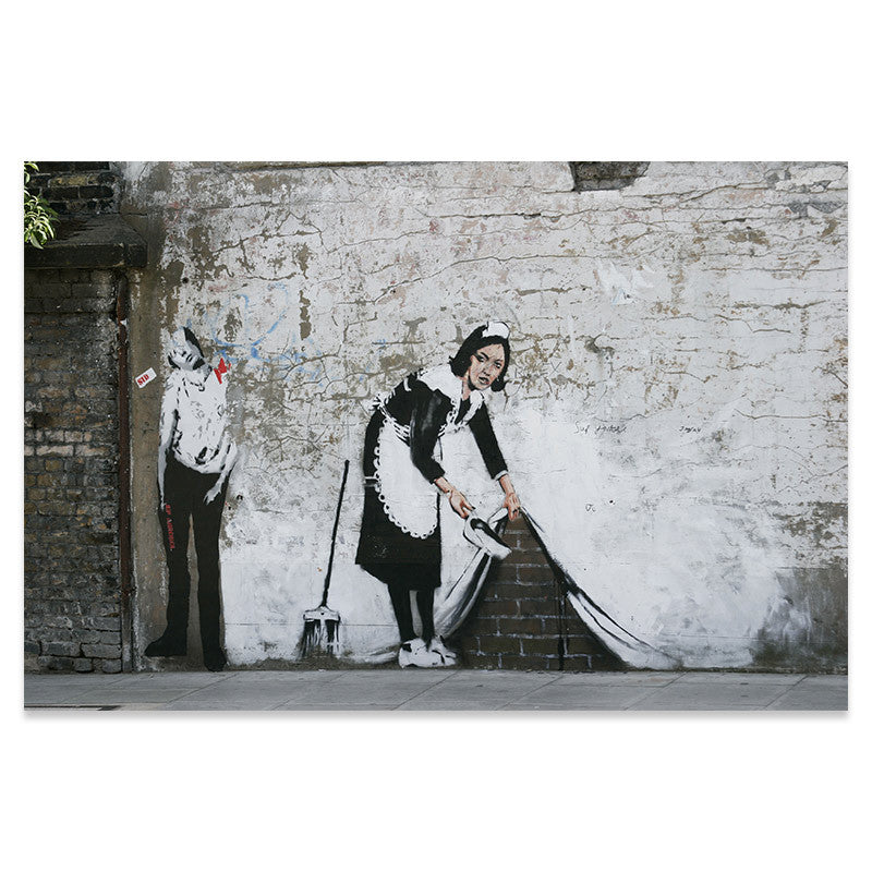 Iconic Street Art on Canvas PWNinja
