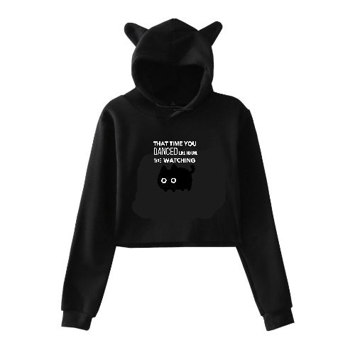 Lightweight Pullover Soft Crop Hoodie PWNinja
