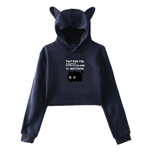 Lightweight Pullover Soft Crop Hoodie PWNinja