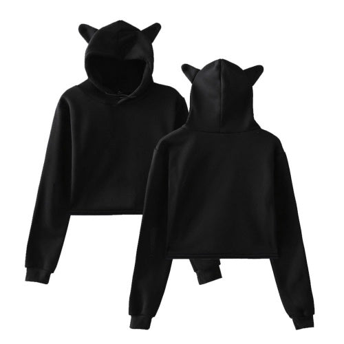 Lightweight Pullover Soft Crop Hoodie PWNinja