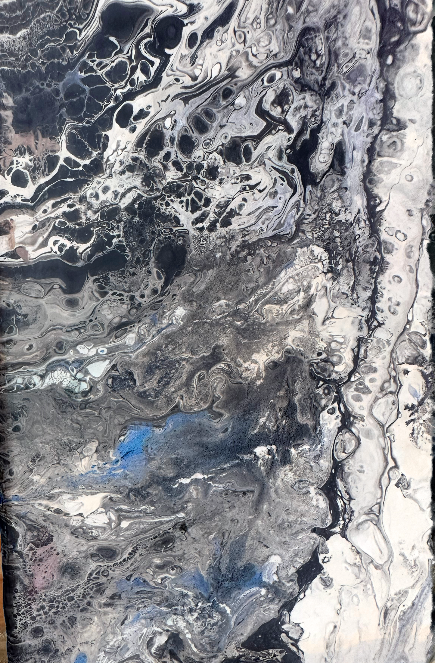 Original Abstract Painting Romulus 12x24 2025