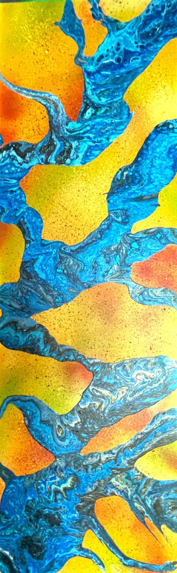 Original Abstract Painting "Plasma" PWNinja