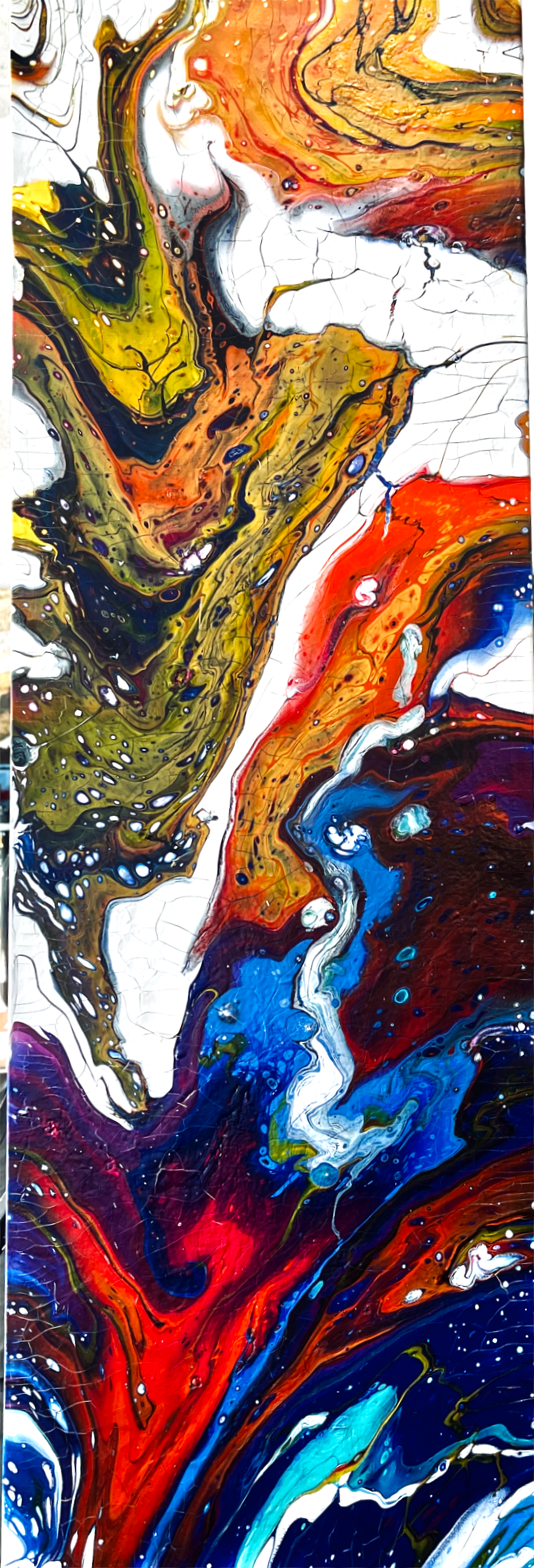 Original Abstract Painting 'Mixtape' PWNinja