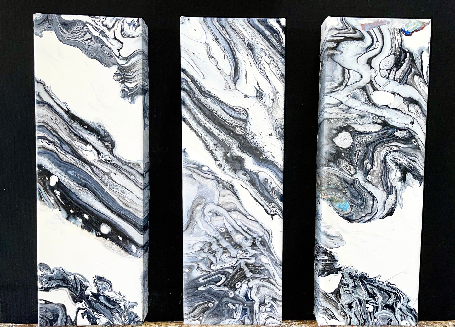 Original abstract paintings Spirit on Wind PWNinja
