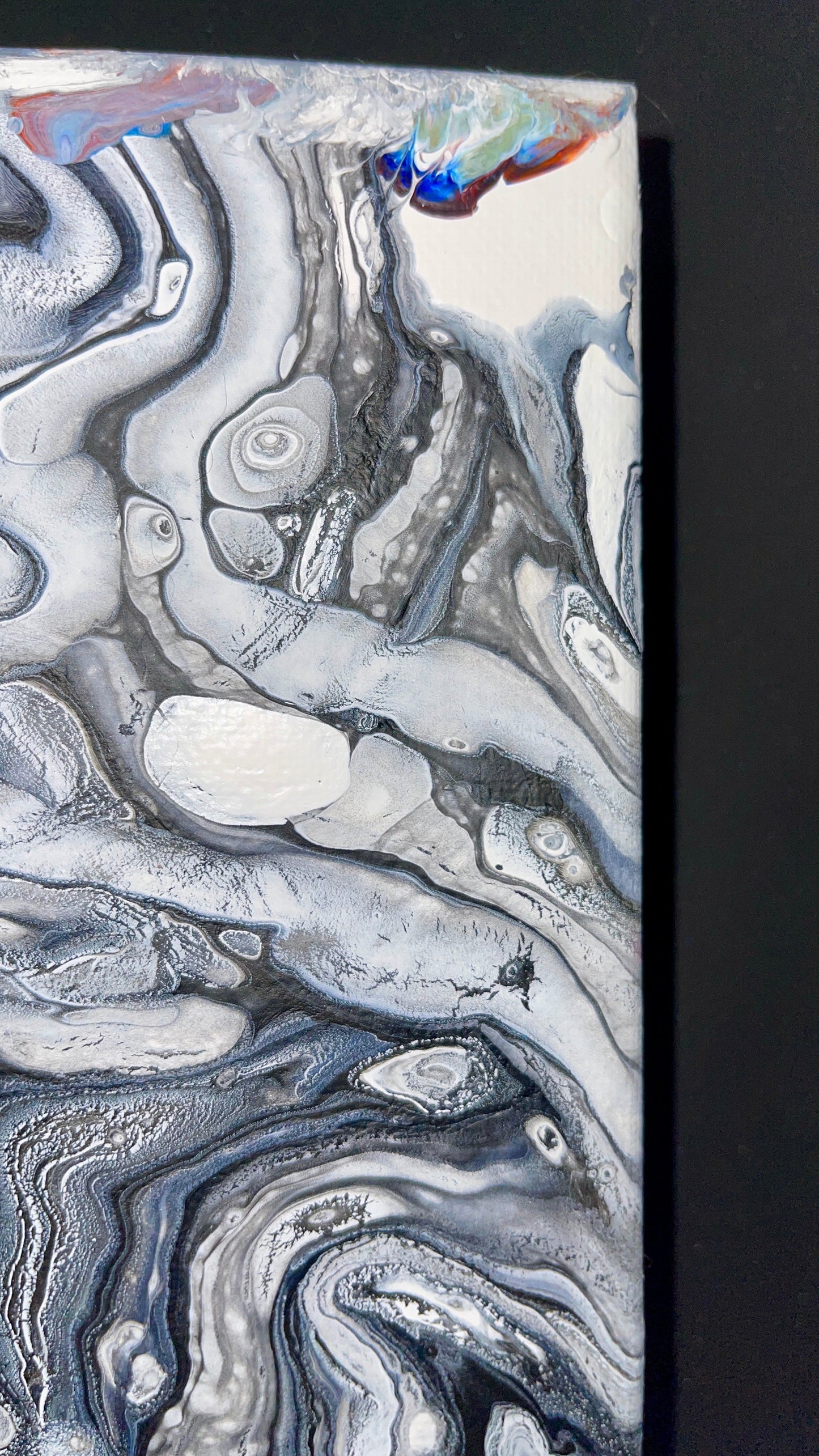 Original abstract paintings Spirit on Wind PWNinja