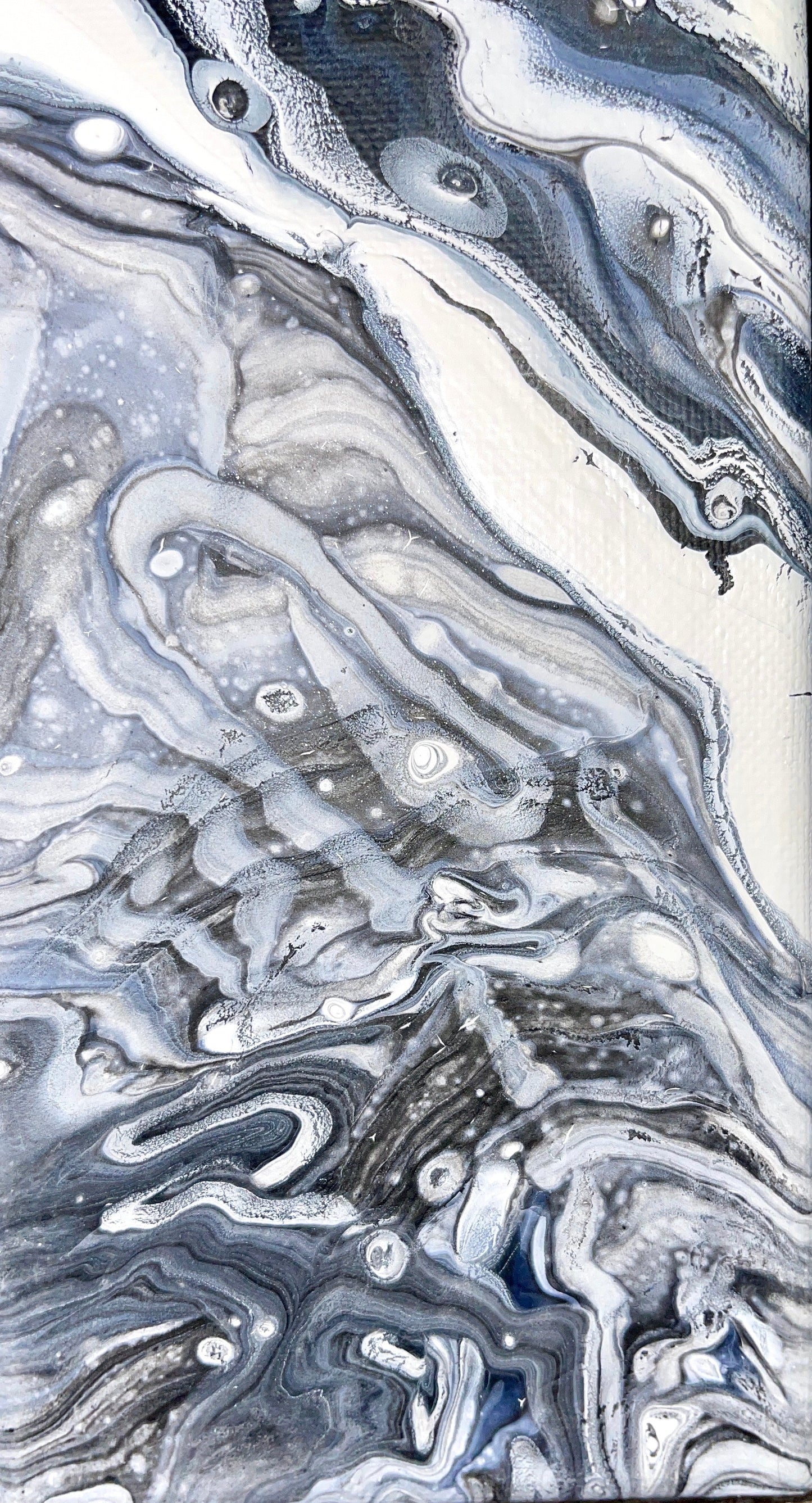 Original abstract paintings Spirit on Wind PWNinja