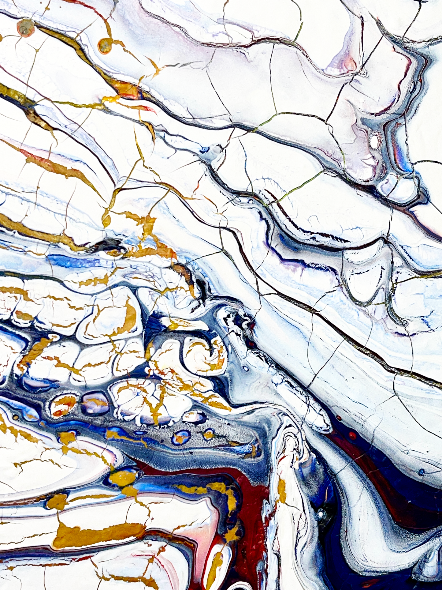 Original Abstract Painting 'Big Bang' PWNinja