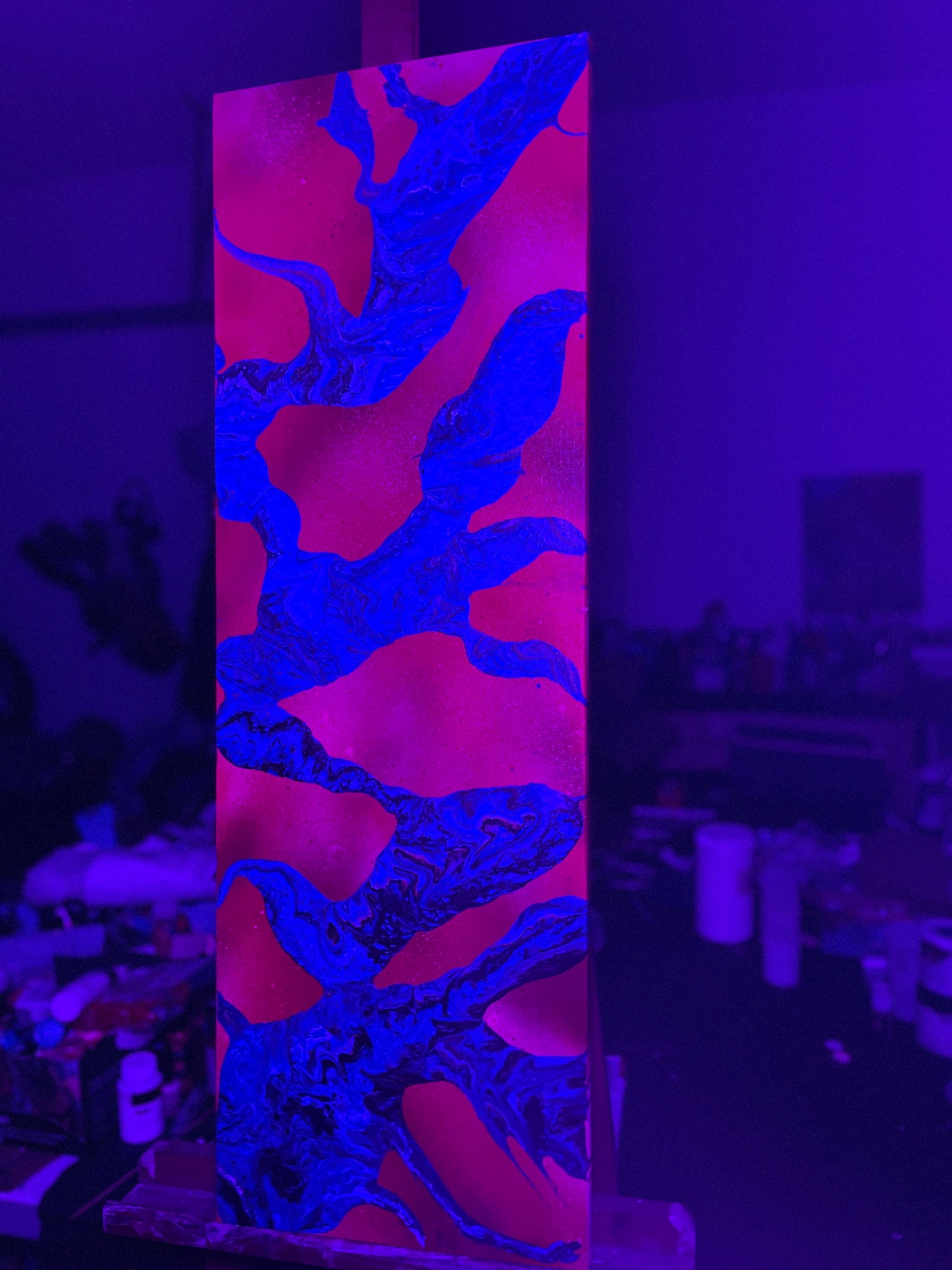Original Abstract Painting "Plasma" PWNinja