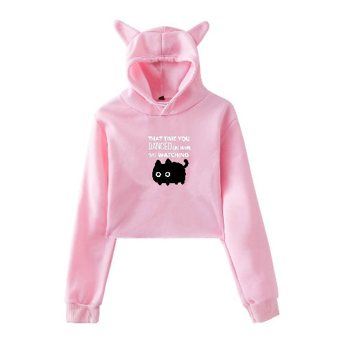 Lightweight Pullover Soft Crop Hoodie PWNinja