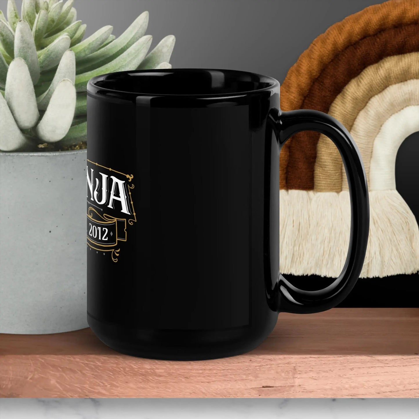 Black PWNinja Glossy Mug PWNinja