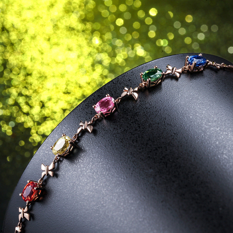 Colorful Gemstone Bracelet PWNinja