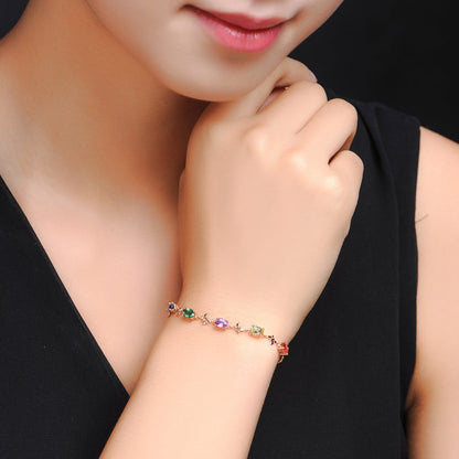 Colorful Gemstone Bracelet PWNinja