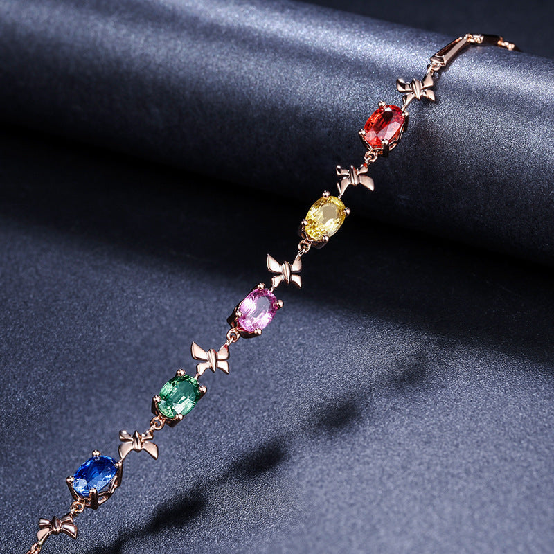 Colorful Gemstone Bracelet PWNinja