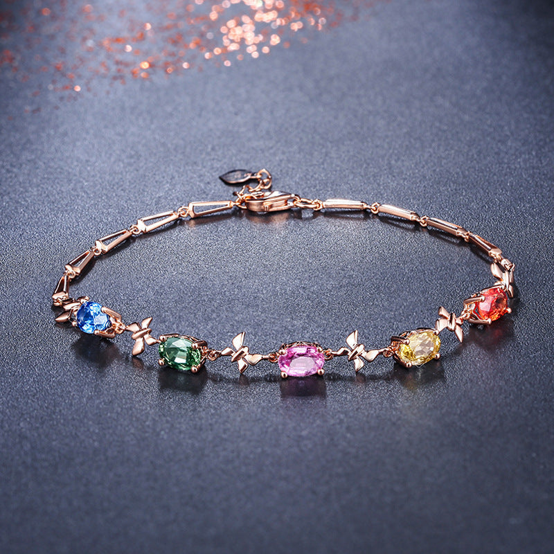 Colorful Gemstone Bracelet PWNinja