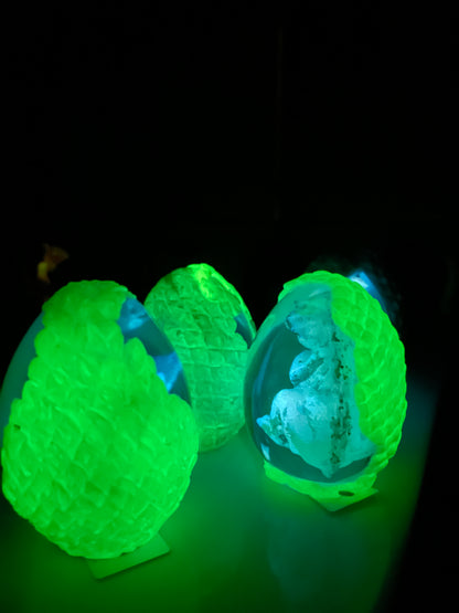 Handmade Resin Dragon Egg – One of a Kind Galexis