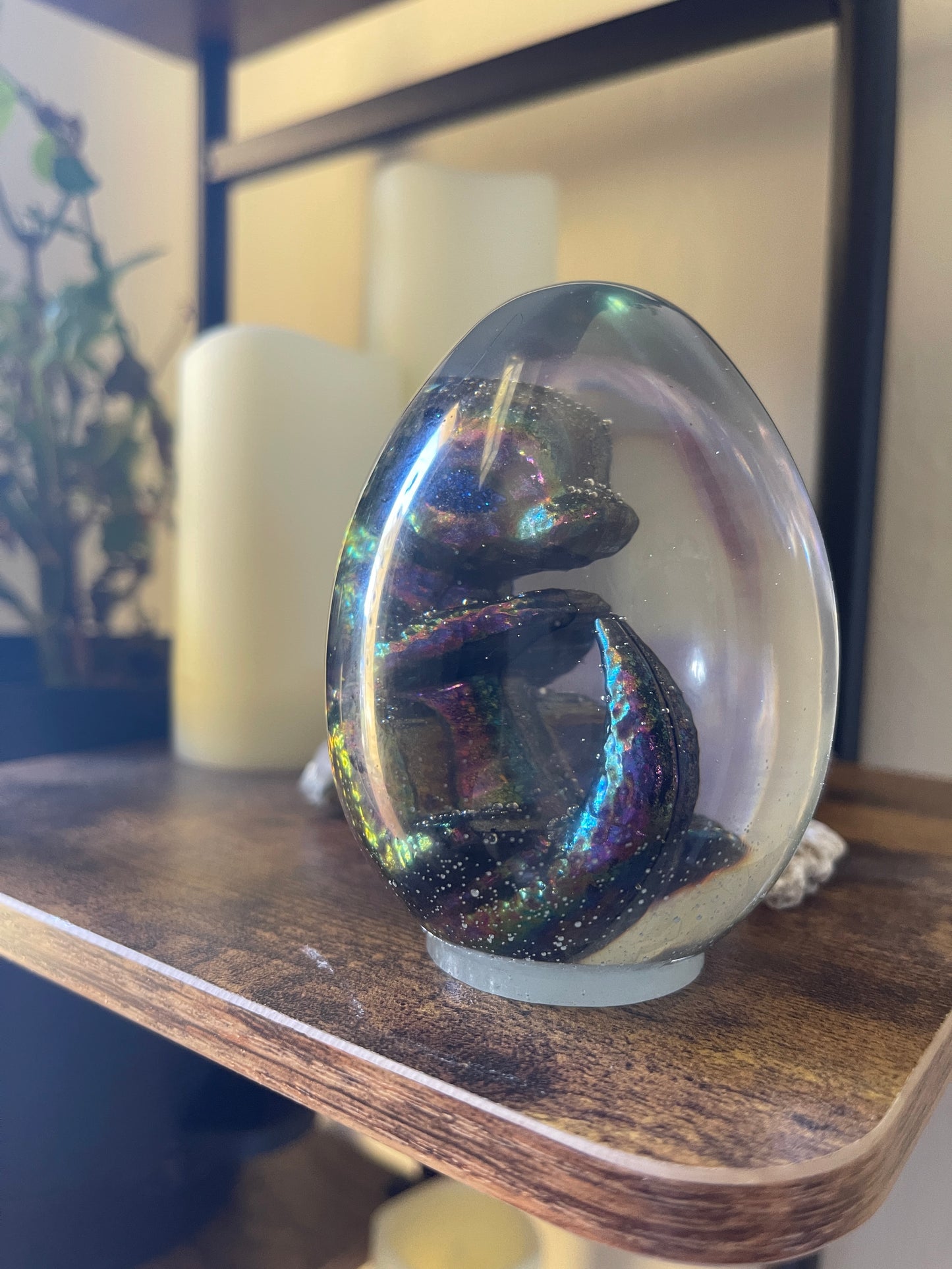 Handmade Resin Dragon Egg – One of a KindTiamiri