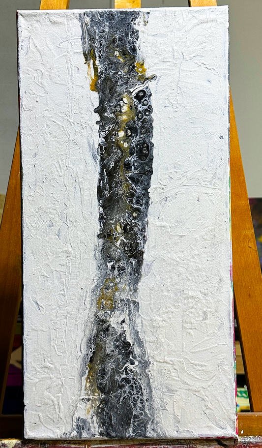 Original Abstract Paintings Diptych "Singular" 2025