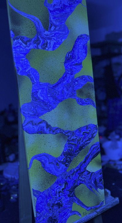 Original Abstract Painting "Plasma" PWNinja