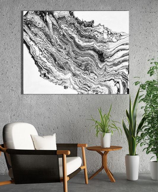 Original Abstract Painting Francesca PWNinja