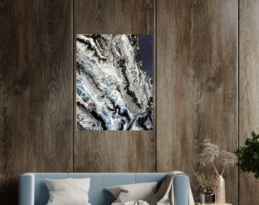 Original Abstract Painting 'Agean' PWNinja